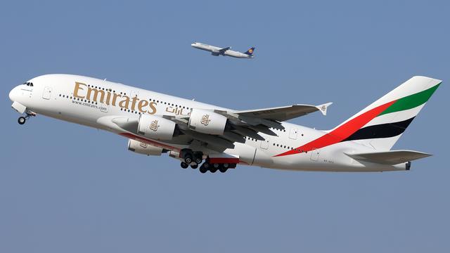 A6-EEO:Airbus A380-800:Emirates Airline